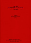SYLLOGE NUMMORUM GRAECORUM. Italia. Museo Archeologico Nazionale di Firenze. Vol. II. Etruria. Pontedera s.d. pp. 221, tavv. 66. Ril. Ed. Ottimo stato...