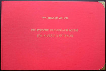 Wruck W., Die Syrische Provinzialpragung von Augustus bis Traian. W. Kohlhammer Verlag, Stuttgart 1931 (reprint). Tela ed. Con titolo in oro al dorso ...