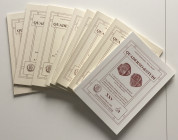 Lotto di 8 “Quaderno di Studi” Circolo Numismaico “Mario Rasile” Numeri: XXV-Gennaio/Febbraio 1998. XXVII- Maggio-Giugno 1998. XXIX Settembre-Ottobre ...