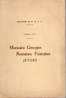 BOURGEY E. - Paris, 3 – Decembre, 1928. Collction du Dr V...Monnaies grecques, romaines, gauloise. Monnaies francaise, jeton. Pp. 44, nn. 1008, tavv. ...