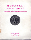 BOURGEY E. – Paris, 17\19 – Juin, 1959. Monnaies grecques, romaines, francaise, entrangeres. Collection Comte CHANDON DE BRIALLES , Part, I. nn. 879, ...