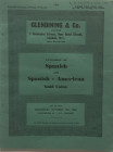 Glendining & Co. Catalogue of Spanish and Spanish- American Gold Coins. 12 October 1960. Brossura ed. pp. 17 tavv. IX in b/n. Buono stato