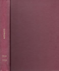 HELBING O. NACH. Volume composto da 2 auktion. N. 54 - 56- Munchen, 1928 - 1929. pp. 215 - 212, nn. 3160 - 3712, tavv. 44 - 38. ril tutta pelle rigida...