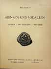 Kricheldorf H.H. Auktion V. Munzen und Medaillen Antike, Mittelalter, Neuzeit. Stuttgart 20-21 Oktober 1958. Brossura ed. pp. 64, lotti 1167, tavv. XX...