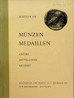 Kricheldorf H.H. Auktion V. Munzen und Medaillen Antike, Mittelalter, Neuzeit. Stuttgart 12-13 November 1959. Brossura ed. pp. 59, lotti 1418, tavv. X...