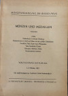Busso. Katalog 264. Munzen und Medaillen. Frankfurt 01-03 1963. Brossura ed. pp. 95, lotti 3074, tavv. 35 in b/n. Con lista dei prezzi. Buono stato.