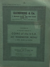 Glendining & Co. Catalogue of The U.S.A. And Washington Medals in Gold, Silver and Copper. London 30 October 1968. Brossura ed. pp. 24, lotti 314, tav...