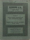 Glendining & Co. Catalogue of Anglo-Saxon, Scandinavian and Continental Coins. English and Scottish Hammered Silver Coins. London 14 March 1973. Bross...