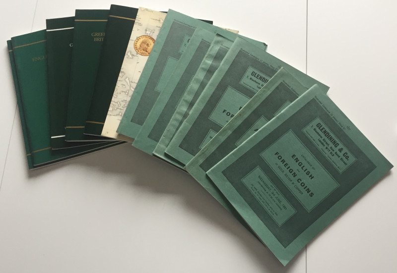 Lotto di 13 Cataloghi D'Asta Glendining & Co. 1) 03 June 1981. 2) 07-08 July 198...