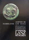 Lanz Numismatik Auktion 100. Sammlung Leo Benz. Romische kaiserzeit II.Munchen 20 November 2000. Brossura ed. pp. 94, lotti 682, tavv. 35 in b/n., tav...