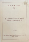 Nac – Numismatica Ars Classica. Auction no. 63. The RBW collection of Roman Republican Coins. Part. II. Zurich, 17 May 2012. Brossura ed., pp. 147, lo...