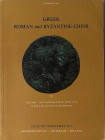Schulman J. Catalogue No. 262, Greek Roman and Byzantine Coins . Amsterdam 14 May 1975. Brossura ed. pp. 39, lotti da 1000 a 1581, tavv. 18 in b/n. Bu...