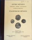 Sternberg F. Apparuti G. Auktion XV, Antike Munzen Griechen, Romer, Byzantiner, Antike Kleinkunst, Italienische Munzen. Zurich 12 April 1985. Cartonat...