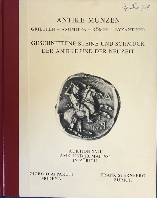 Sternberg F. Apparuti G. Auktion XVII. Antike Munzen Griechen, Romer, Byzantiner...