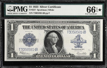 Fr. 237. 1923 $1 Silver Certificate. PMG Gem Uncirculated 66 EPQ*.

Estimate: $250.00- $350.00