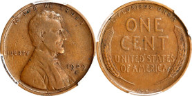 1909-S Lincoln Cent. V.D.B. VF Details--Scratch (PCGS).
PCGS# 2426. NGC ID: 22B2.