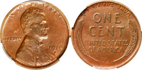 1914-D Lincoln Cent. AU Details--Damage (PCGS).
PCGS# 2471. NGC ID: 22BH.