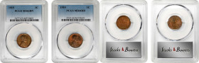 Lot of (2) Mint State Early Date Lincoln Cents. (PCGS).
Included are: 1915 MS-62 BN; and 1919 MS-64 RB.