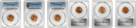 Lot of (3) Mint State Lincoln Cents. Wheat Ears Reverse. (PCGS).
Included are: 1920 MS-65 RB; 1932-D MS-65 RB; and 1933-D MS-64 RD.