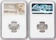 MACEDONIAN KINGDOM. Alexander III the Great (336-323 BC). AR drachm (18mm, 1h). NGC XF. Posthumous issue of Abydus, ca. 310-301 BC. Head of Heracles r...