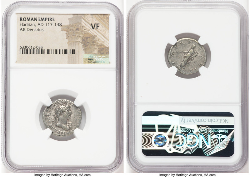 ANCIENT LOTS. Roman Imperial. Lot of five (5) AR denarii. NGC VF-Choice VF. Incl...