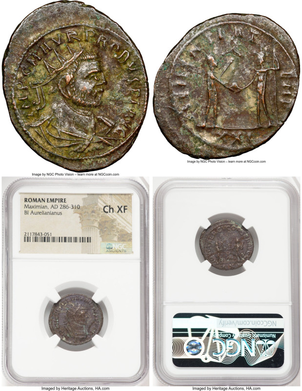 ANCIENT LOTS. Roman Imperial. Lot of ten (10) BI antoniniani. NGC Choice VF-Choi...