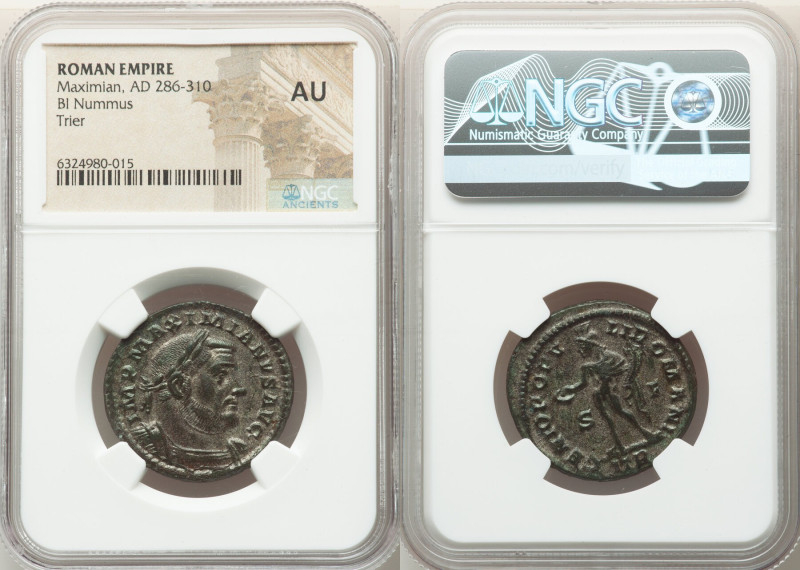 ANCIENT LOTS. Roman Imperial. Lot of three (3) BI follis or nummi. NGC Choice XF...