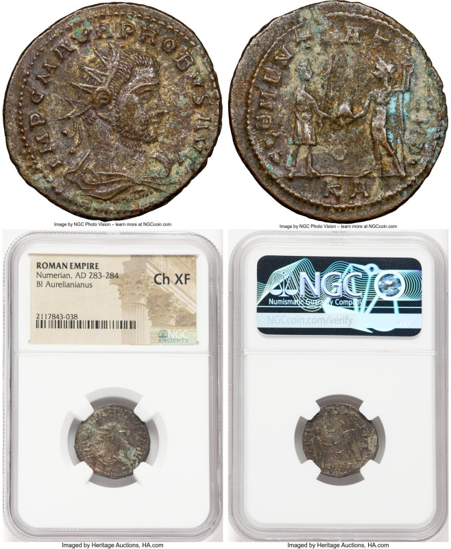 ANCIENT LOTS. Roman Imperial. Lot of ten (10) BI issues. NGC Choice VF-Choice XF...