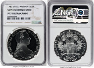 Maria Theresa Proof Restrike Taler 1780-Dated PR70 Ultra Cameo NGC, KM-T1. Silver Modern Restrike. HID09801242017 © 2022 Heritage Auctions | All Right...
