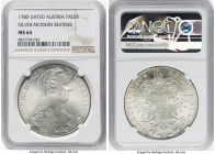 Maria Theresa Restrike Taler 1780-SF MS64 NGC, KM-T1. Silver Modern Restrike. HID09801242017 © 2022 Heritage Auctions | All Rights Reserved