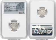 Abbey of Saint-Martial 3-Piece Lot of Certified Deniers ND (1100-1245) Authentic NGC, Limoges mint, PdA-2295. Weights range from 0.68-0.84gm. Ex. Mont...
