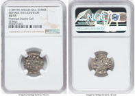 Anglo-Gallic. Richard I, the Lionheart Denier ND (1189-1199) AU55 NGC, Poitou mint. Dup-926, PdA-2505. 0.96gm. RICΛRDVS REX small cross in circle, pel...