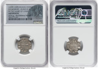 La Marche. Hugh IX-X 3-Piece Lot of Certified Deniers ND (1199-1249) Authentic NGC, Struck in the name of Louis. Weights range from 0.81-1.00gm. Ex. M...