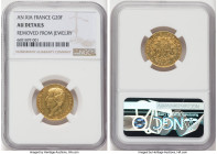 Napoleon gold 20 Francs L'An XI (1802/1803)-A AU Details (Removed From Jewelry) NGC, Paris mint, KM651, Fr-480. HID09801242017 © 2022 Heritage Auction...