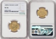 Napoleon gold 20 Francs 1809-A VF35 NGC, Paris mint, KM695.1, Fr-511. HID09801242017 © 2022 Heritage Auctions | All Rights Reserved