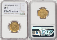 Napoleon gold 20 Francs 1811-A XF45 NGC, Paris mint, KM695.1, Fr-511. HID09801242017 © 2022 Heritage Auctions | All Rights Reserved