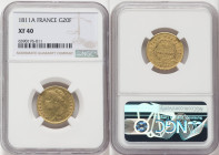 Napoleon gold 20 Francs 1811-A XF40 NGC, Paris mint, KM695.1, Fr-511. HID09801242017 © 2022 Heritage Auctions | All Rights Reserved
