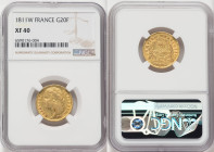 Napoleon gold 20 Francs 1811-W XF40 NGC, Lille mint, KM695.10, Fr-512. HID09801242017 © 2022 Heritage Auctions | All Rights Reserved