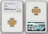 Napoleon III gold 5 Francs 1857-A XF45 NGC, Paris mint, KM787.1, Fr-578a. HID09801242017 © 2022 Heritage Auctions | All Rights Reserved