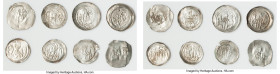 Strasbourg. City 8-Piece Lot of Uncertified Assorted Denars ND (1150-1190) VF, Annonymous Issue. Research lot. Sold as is, no returns. HID09801242017 ...