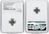 Early Anglo-Saxon. Continental Sceat ND (690-715) AU55 NGC, Series D, Type 2c, S-792. 1.08gm. Sold with dealer tag. From the Historical Scholar Collec...