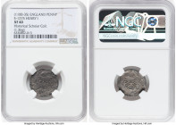 Henry I (1100-1135) Penny ND (c. 1123) XF40 NGC, London mint, Pellets in quatrefoil type, S-1275, N-870. 1.36gm. Sold with dealer tag. From the Histor...