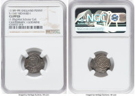 Richard I, the Lionheart Penny ND (1189-1199) Clipped NGC, Canterbury mint, Godwine as moneyer, S-1347. 1.05gm. From the Historical Scholar Collection...
