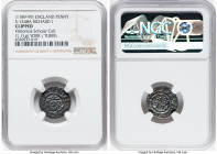 Richard I, the Lionheart Penny ND (1189-1199) Clipped NGC, York mint, Turkil as moneyer, S-1348A, N-968/1. 1.11gm. Sold with dealer tag. From the Hist...