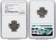 Henry III (1216-1272) Penny ND (1248-1250) AU55 NGC, Lincoln mint, Walter as moneyer, Long Cross coinage, Class IIIb, S-1363. 1.45gm. HID09801242017 ©...