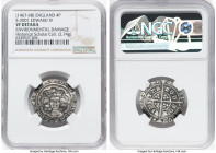 Edward IV (1st Reign, 1461-1470) Groat ND (1467-1468) VF Details (Environmental Damage) NGC, London mint, Light Coinage issues, S-2001. 2.74gm. Sold w...