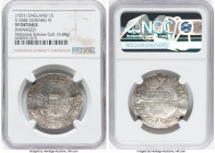 Edward VI (1547-1553) Shilling ND (1551) VF Details (Damaged) NGC, Southwark mint, y mm, S-2482. 5.88gm. From the Historical Scholar Collection HID098...