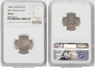 Victoria 6 Pence 1880 MS62 NGC, KM757, S-3912. Third young head type. HID09801242017 © 2022 Heritage Auctions | All Rights Reserved