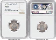 Victoria Pair of Certified Assorted 6 Pence NGC, 1) 6 Pence 1898 - MS64 2) 6 Pence 1900 - MS62 KM779, S-3941. HID09801242017 © 2022 Heritage Auctions ...