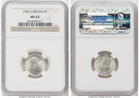 Edward VII 6 Pence 1906 MS63 NGC, KM799, S-3983. HID09801242017 © 2022 Heritage Auctions | All Rights Reserved